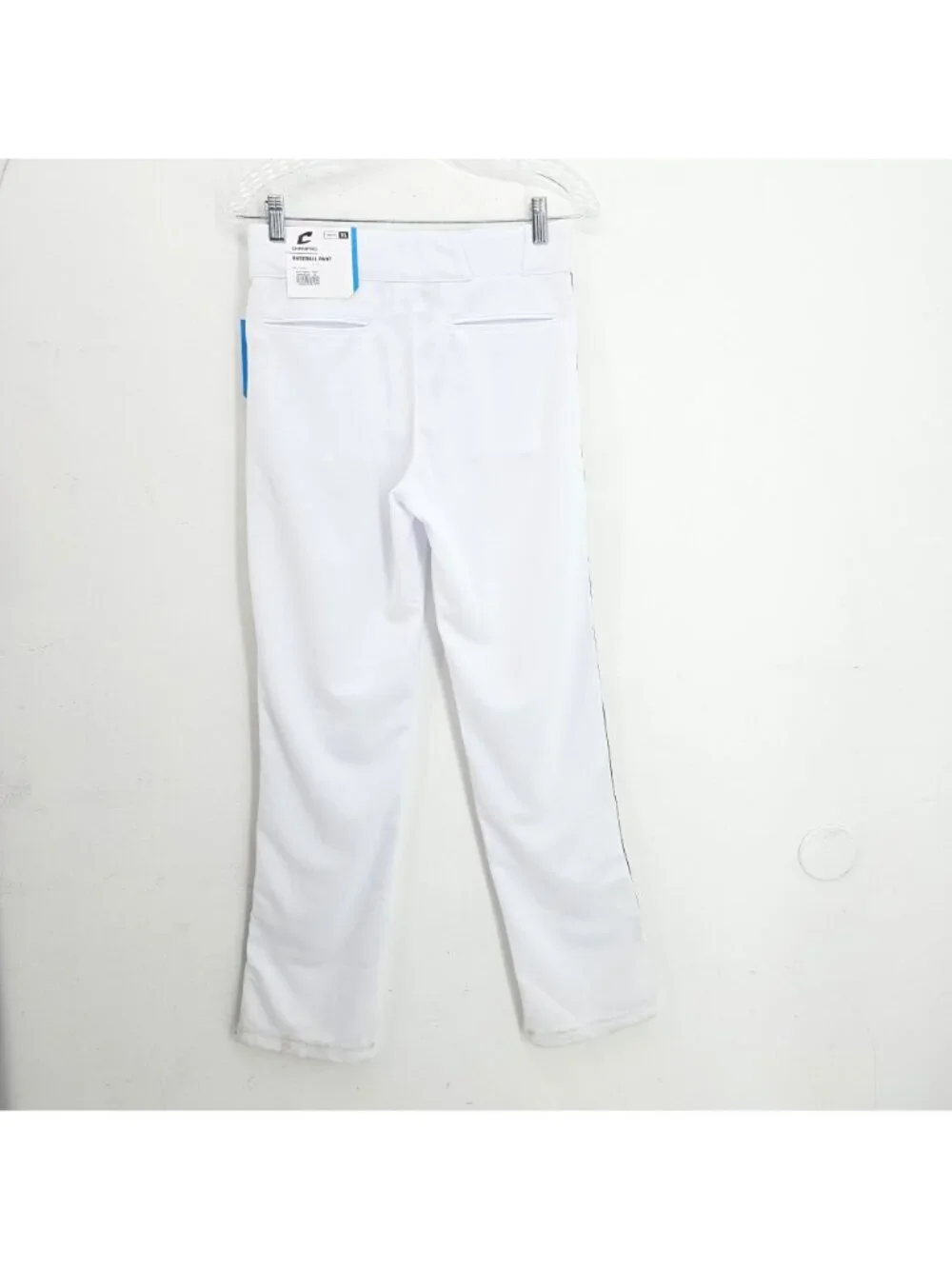 NWT Champro White Open Bottom Relaxed Fit MVP Baseball Softball Pant Youth XL